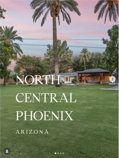 New to market: 550 W Berridge Lane, North Central Phoenix